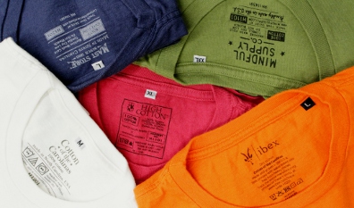 photo of t-shirts with private labels