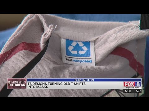 FOX 8 NEWS: TS Designs Makes Upcycled Face Coverings